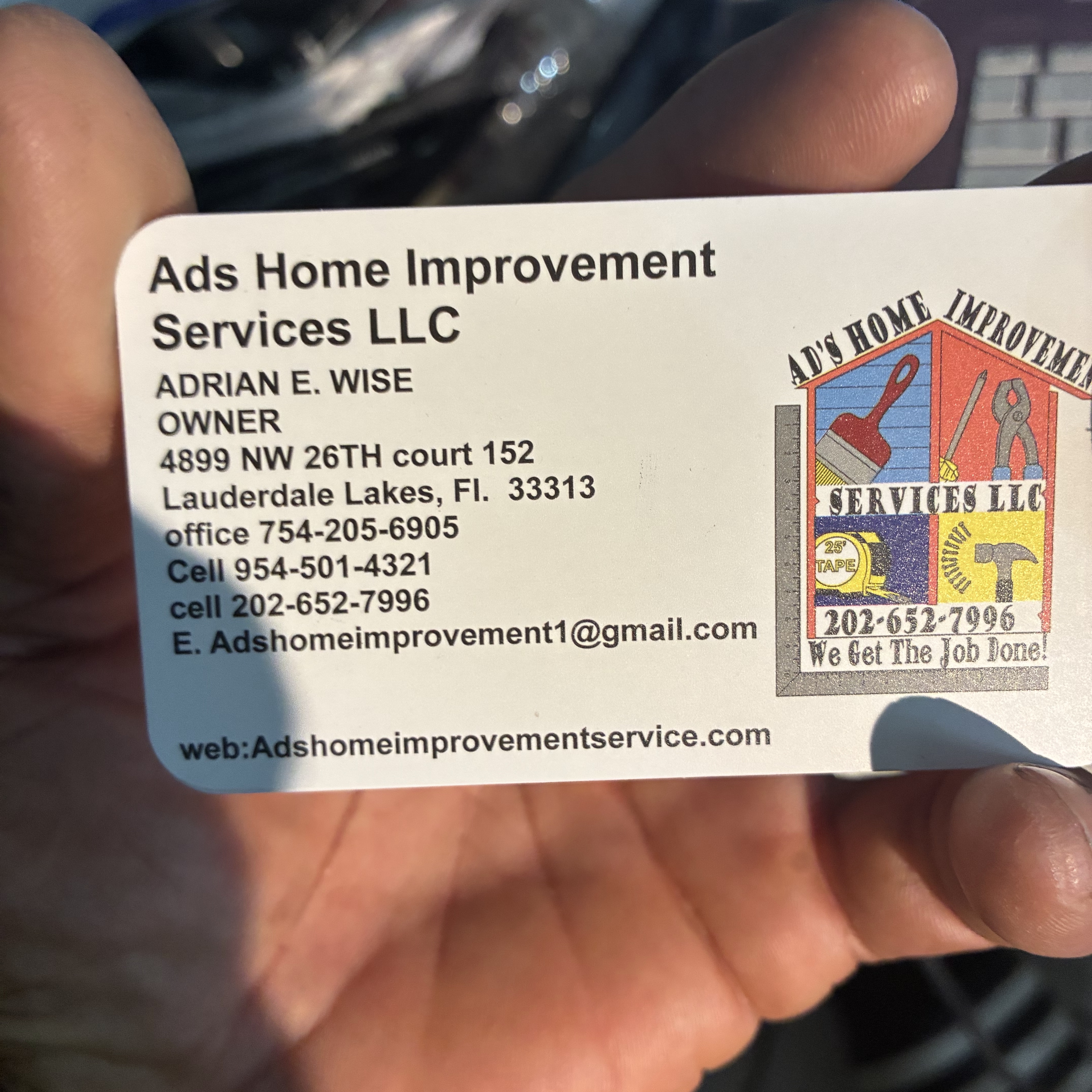 Ads Home Improvement Services LLC logo